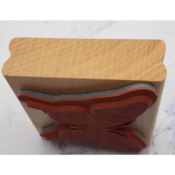 Stampin' Up! Butterfly Friend Flourish Encouraging Words Mounted Rubber Stamp - Picture 3 of 7